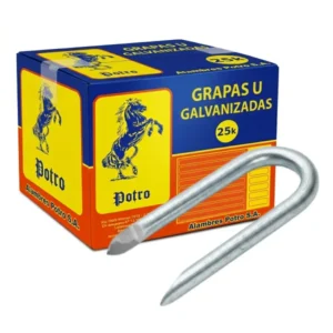 grapas u galvanizadas de 1½" N°8 25kg