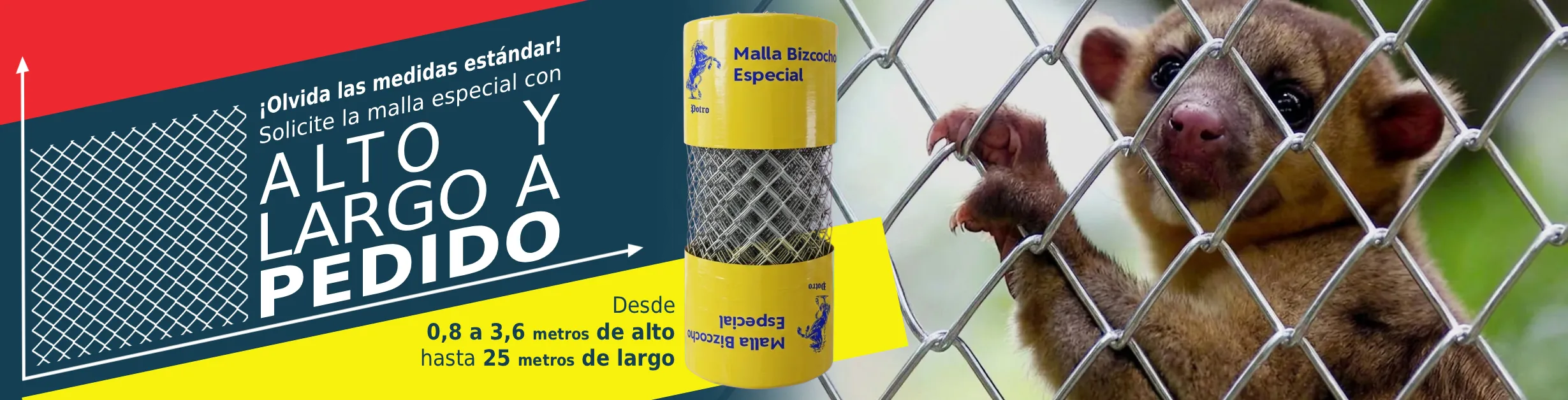 malla bizcocho especial