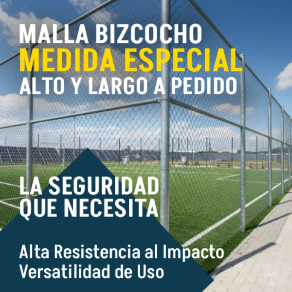 malla bizcocho medida especial