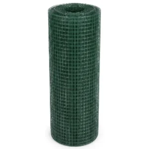 malla cuadrada soldada plastificada